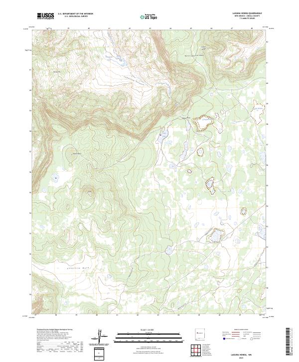 USGS Topographic Map – Laguna Honda