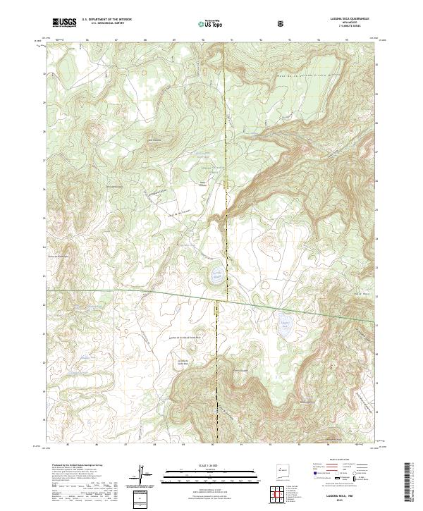 USGS Topographic Map – Laguna Seca
