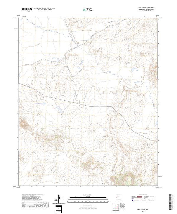 USGS Topographic Map – Lake Armijo