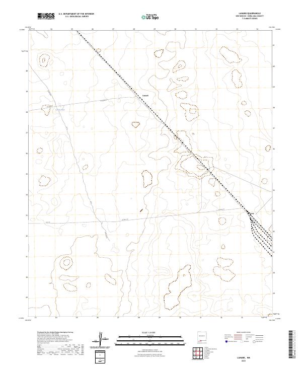 USGS Topographic Map – Lanark