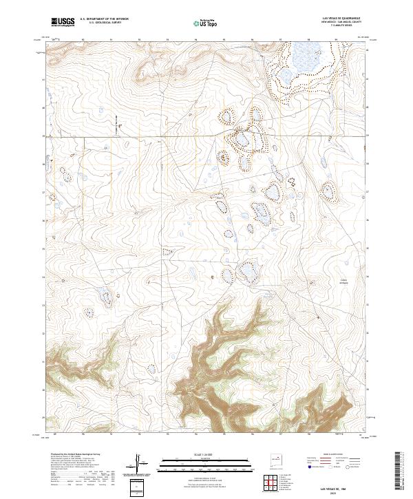 USGS Topographic Map – Las Vegas SE