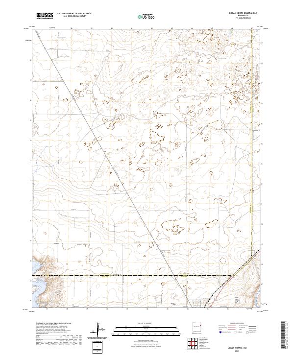 USGS Topographic Map – Logan North
