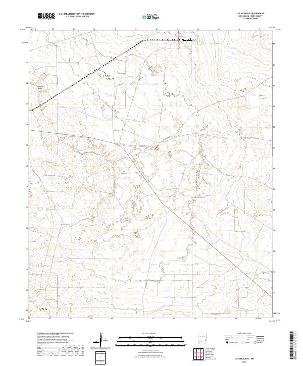 USGS Topographic Map – Los Medanos