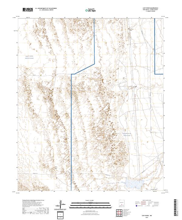 USGS Topographic Map – Lost River