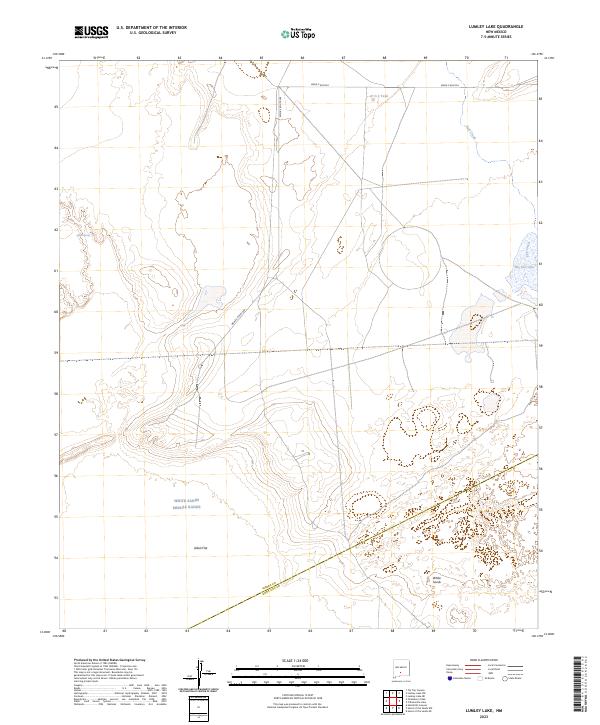 USGS Topographic Map – Lumley Lake
