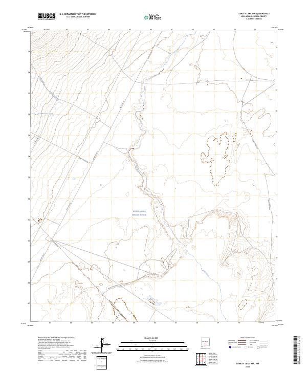 USGS Topographic Map – Lumley Lake NW