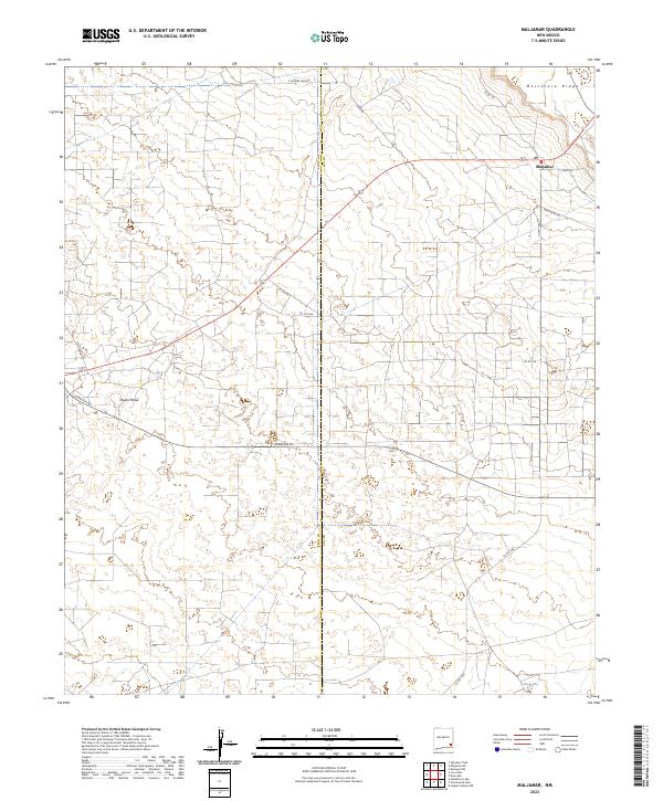 USGS Topographic Map – Maljamar