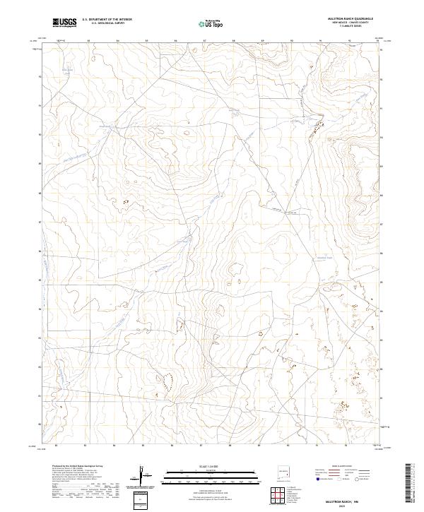 USGS Topographic Map – Malstrom Ranch