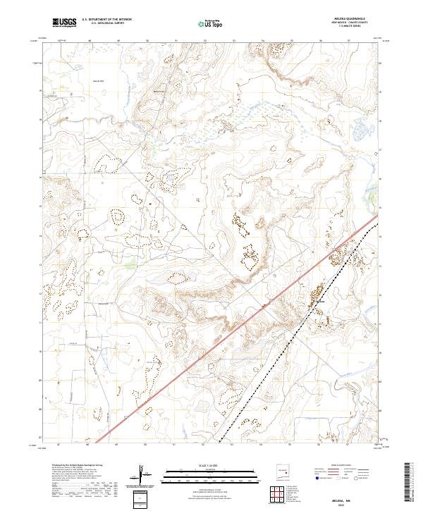USGS Topographic Map – Melena