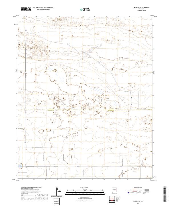 2023 Map of Melrose SE, 2023 Print