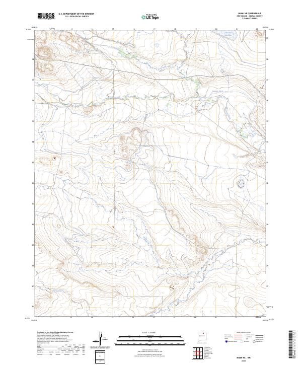 USGS Topographic Map – Miami NE