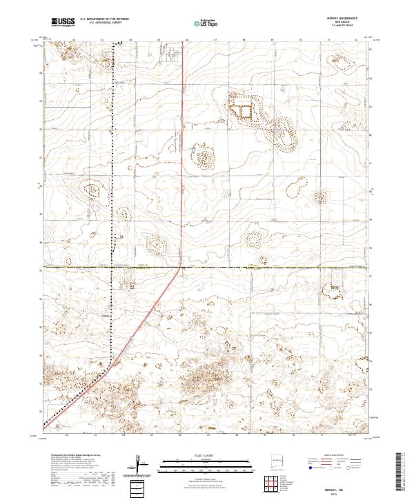 USGS Topographic Map – Midway