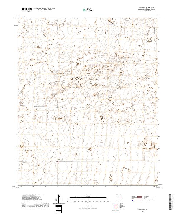 USGS Topographic Map – Milnesand