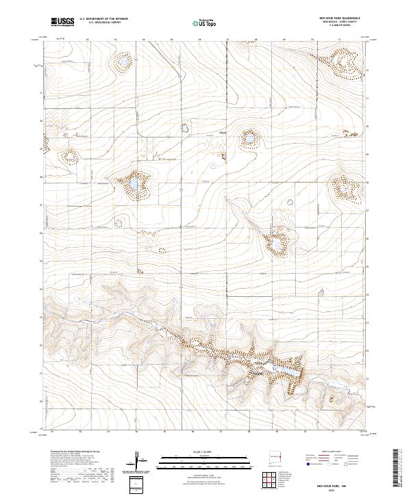 USGS Topographic Map – Ned Houk Park