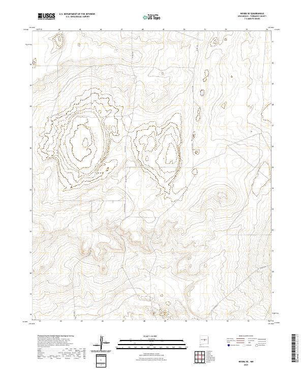 2023 Map of Negra SE, 2023 Print