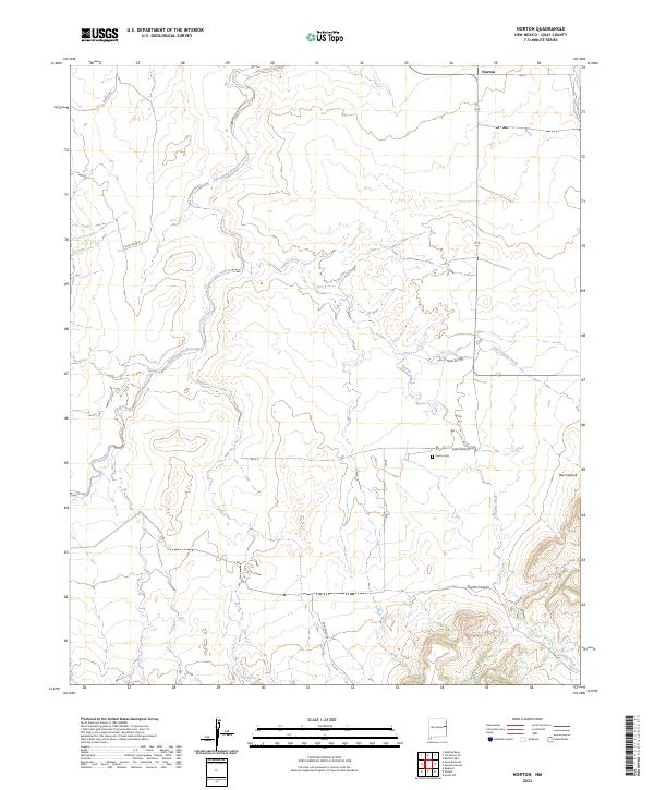 USGS Topographic Map – Norton