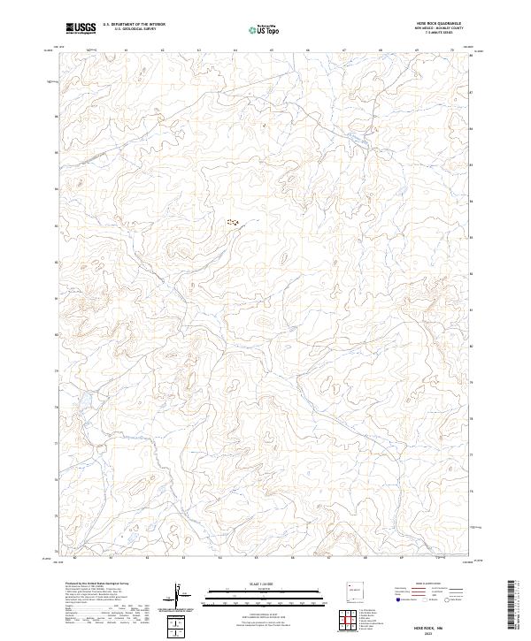 2023 Map of Nose Rock, 2023 Print