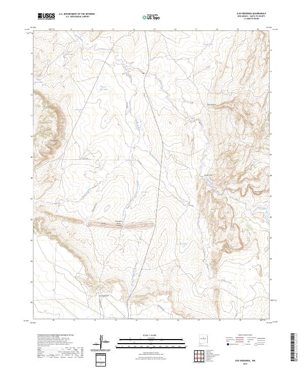 USGS Topographic Map – Ojo Hedionda