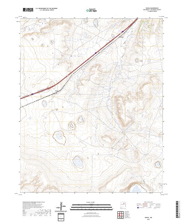 USGS Topographic Map – Onava