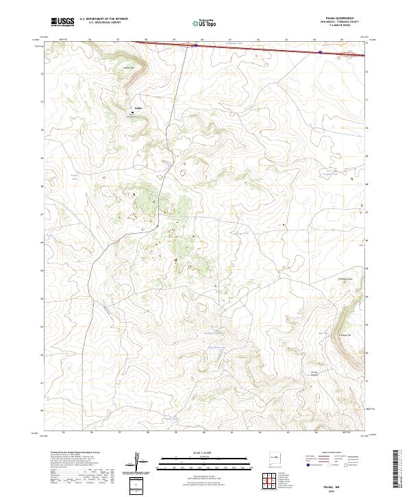 USGS Topographic Map – Palma