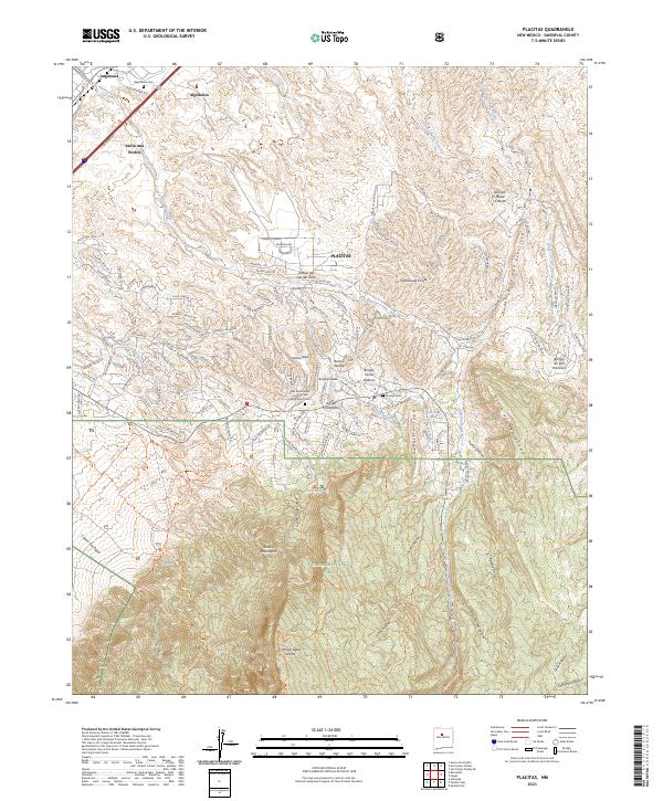 USGS Topographic Map – Placitas