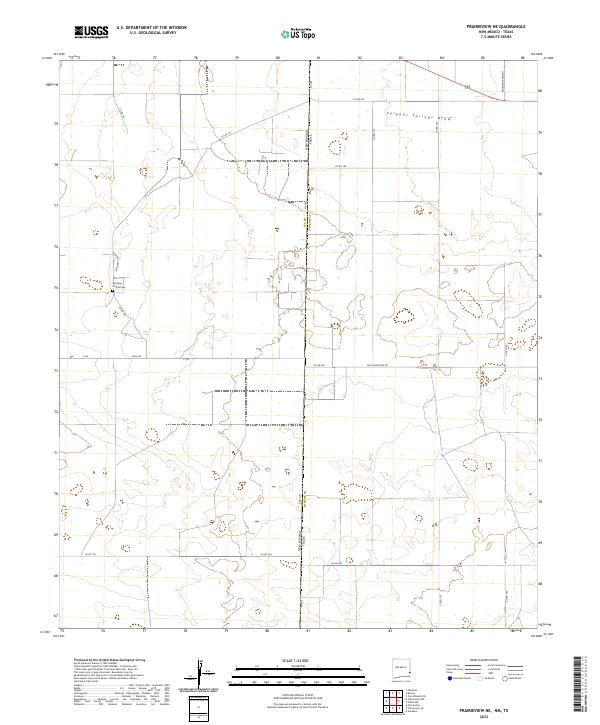 2023 Map of Prairieview NE, 2023 Print