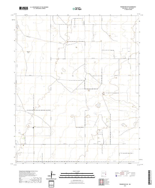 USGS Topographic Map – Prairieview NW