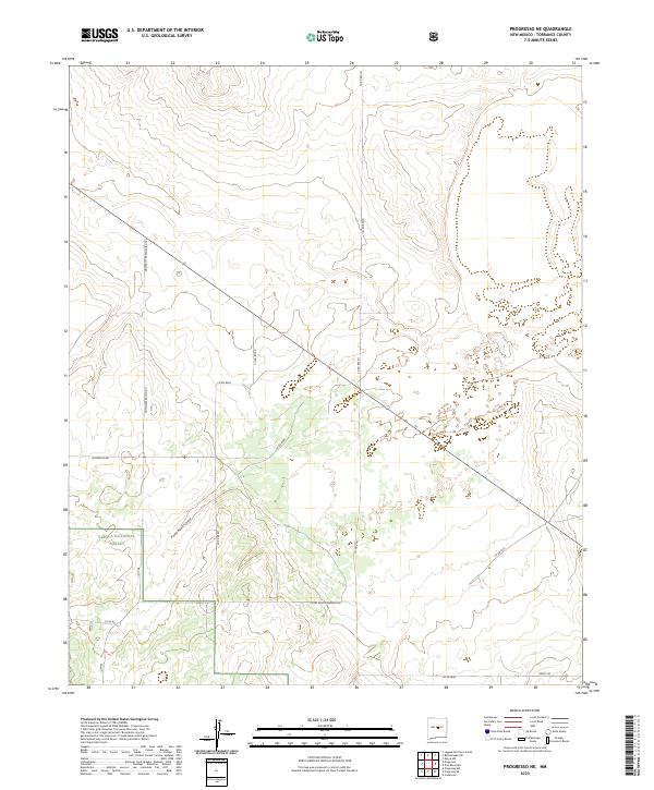 USGS Topographic Map – Progresso NE