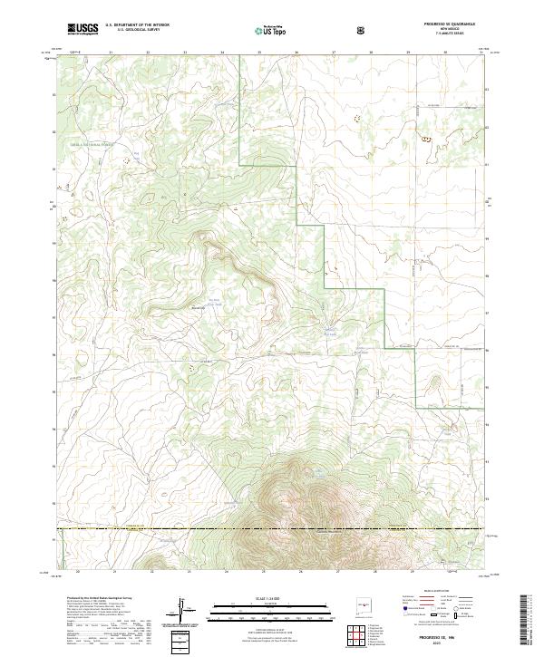 USGS Topographic Map – Progresso SE