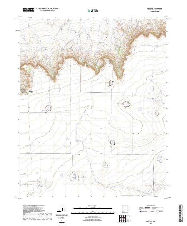 USGS Topographic Map – Ragland