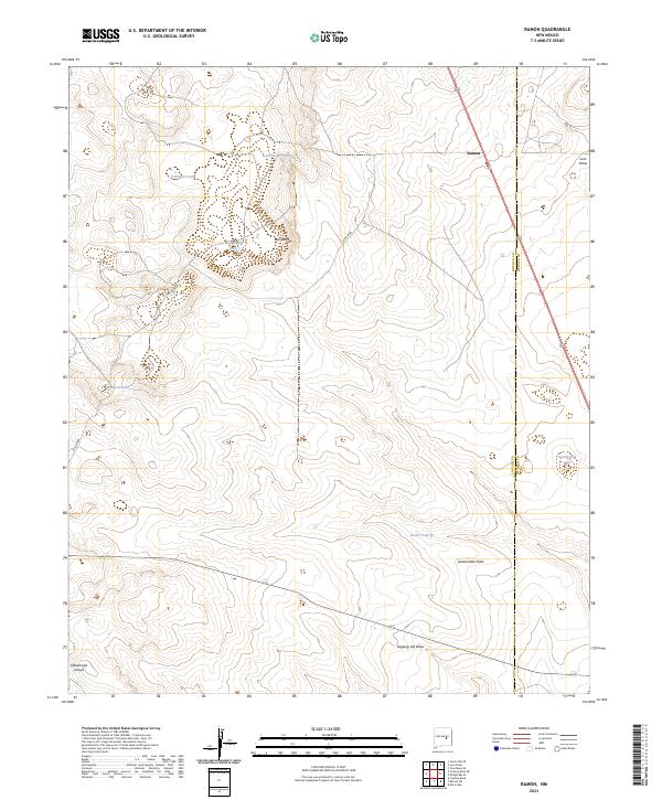 USGS Topographic Map – Ramon