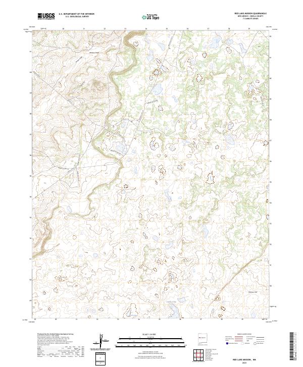 USGS Topographic Map – Red Lake Mission