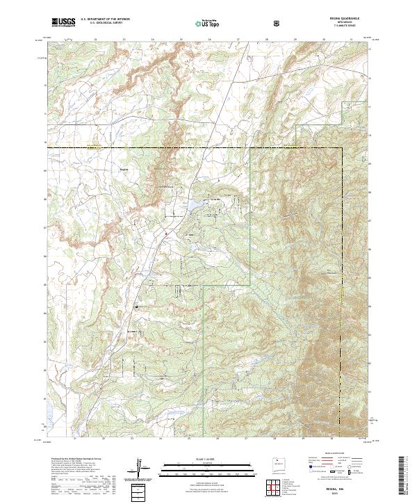 USGS Topographic Map – Regina