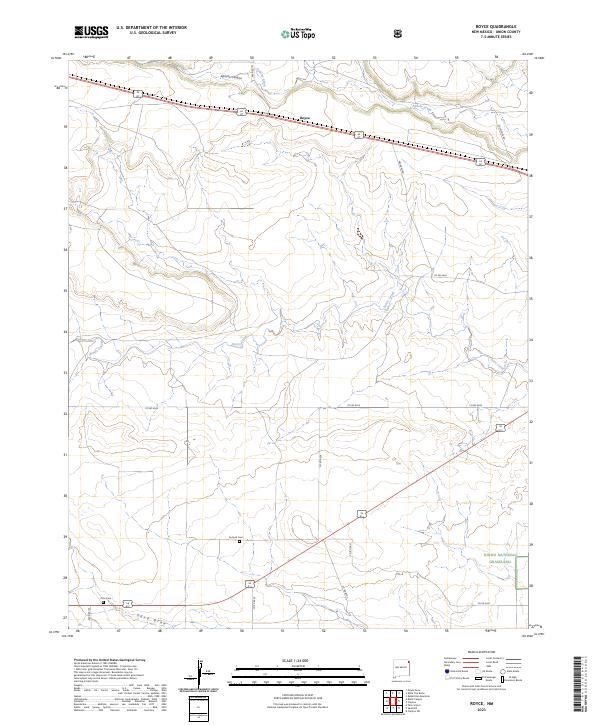 USGS Topographic Map – Royce