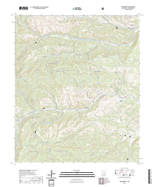 USGS Topographic Map – Sacramento