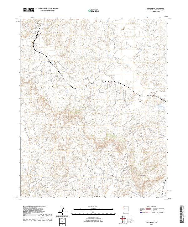 USGS Topographic Map – Samson Lake