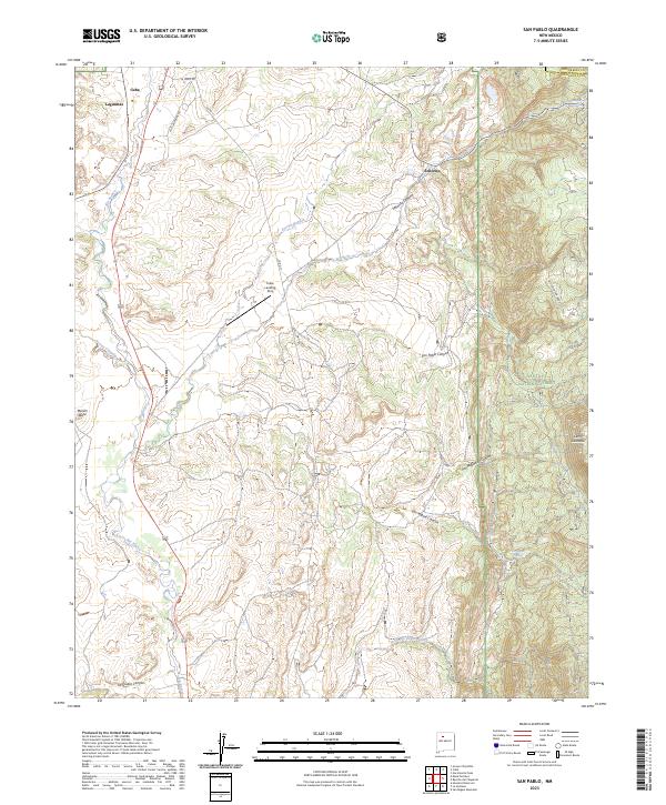 USGS Topographic Map – San Pablo
