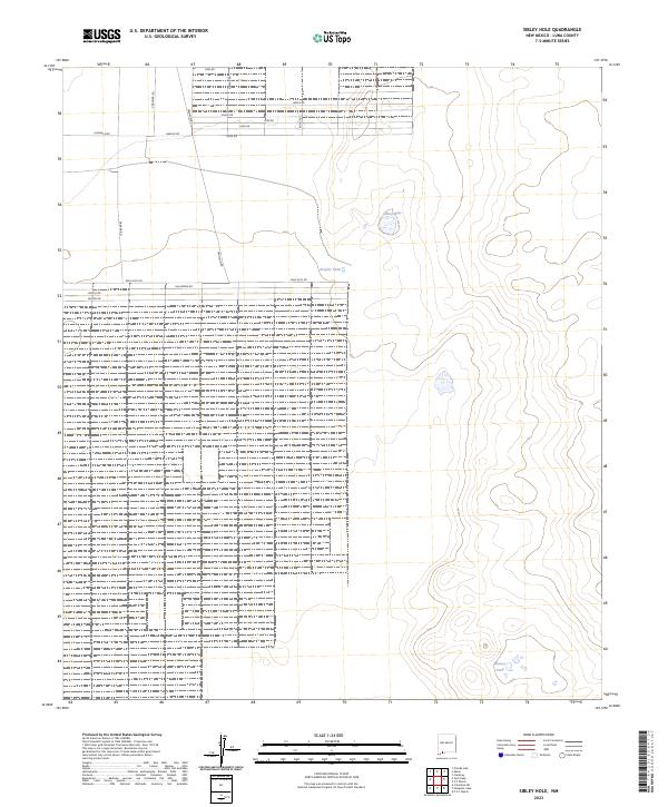 USGS Topographic Map – Sibley Hole