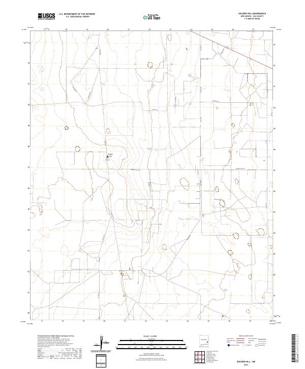 USGS Topographic Map – Soldier Hill