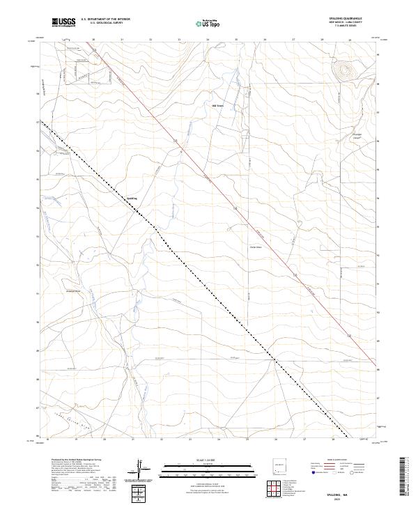 USGS Topographic Map – Spalding