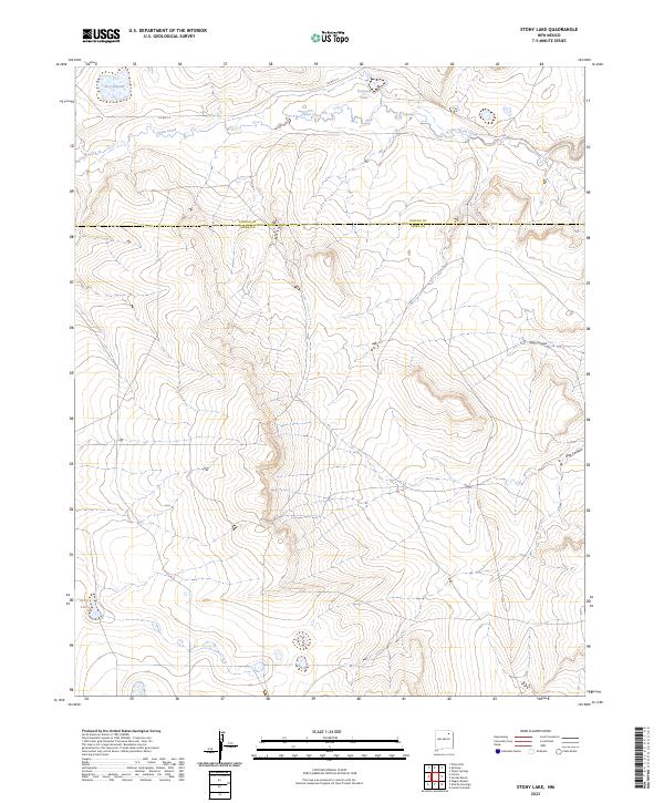 USGS Topographic Map – Stony Lake