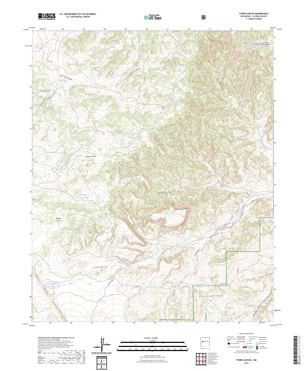 USGS Topographic Map – Third Canyon