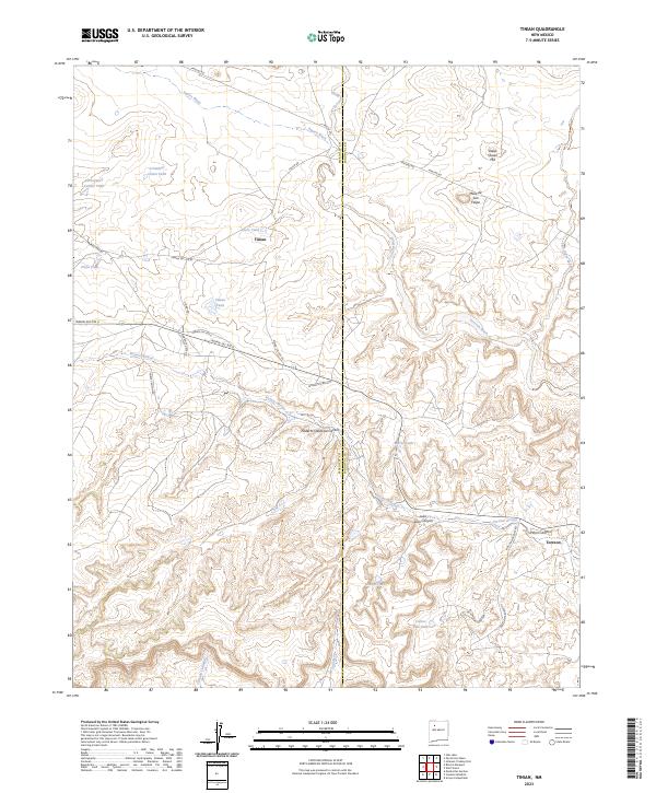 USGS Topographic Map – Tinian