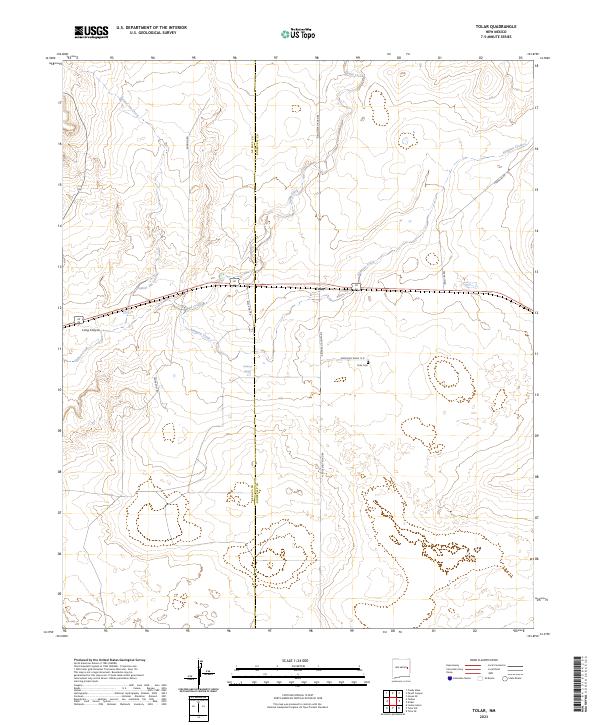 USGS Topographic Map – Tolar