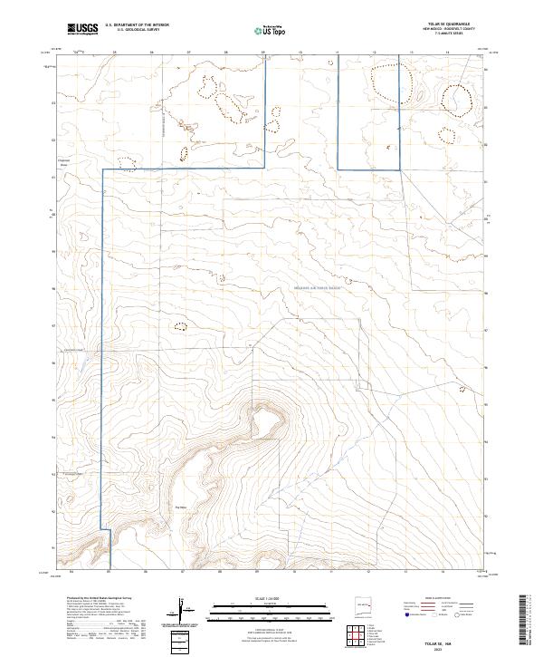 USGS Topographic Map – Tolar SE