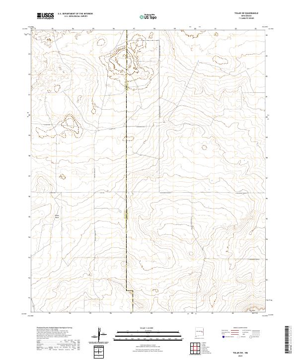 USGS Topographic Map – Tolar SW