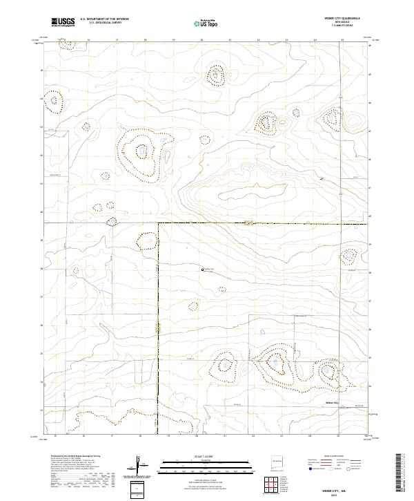 USGS Topographic Map – Weber City