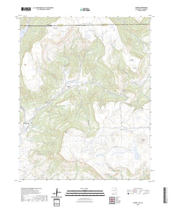 USGS Topographic Map – Yankee
