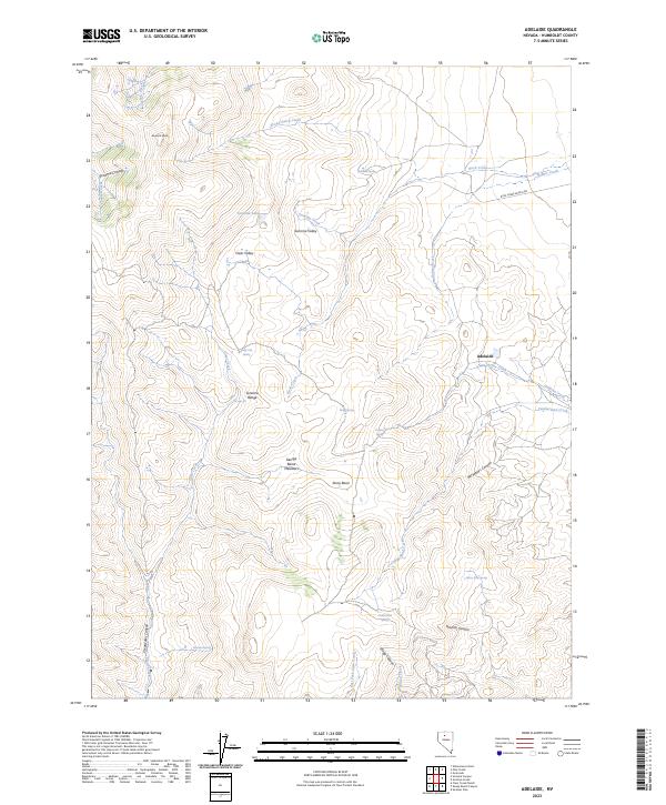 USGS Topographic Map – Adelaide