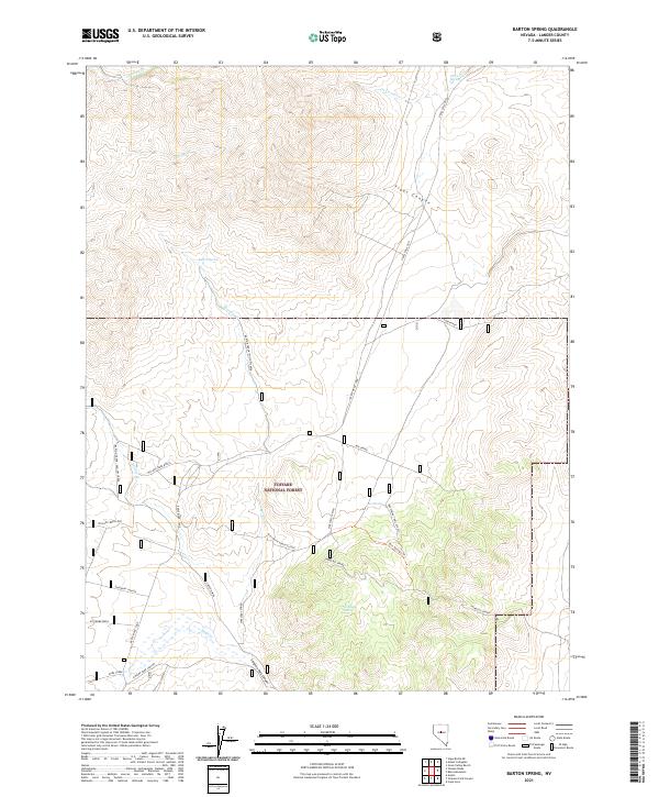 USGS Topographic Map – Barton Spring